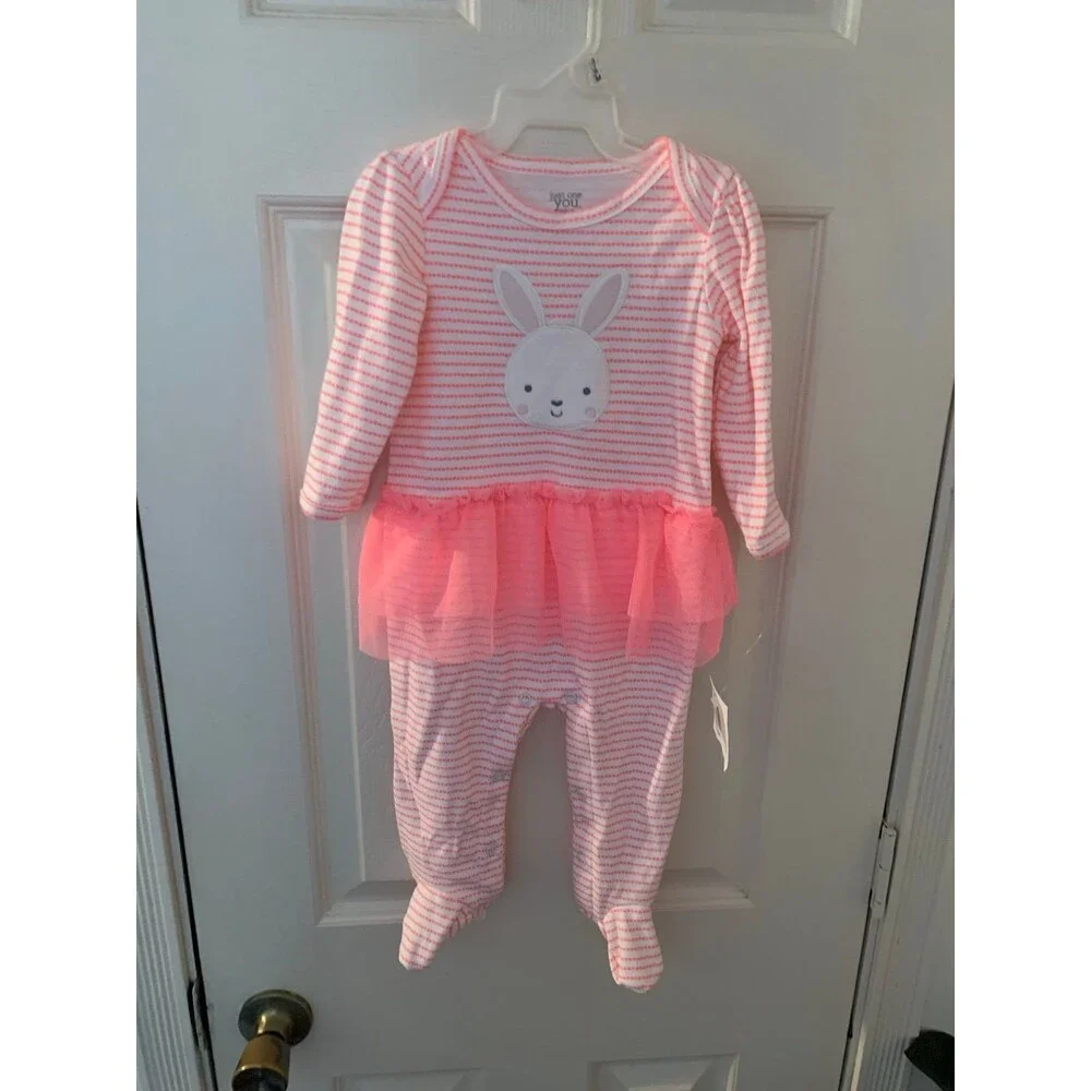 Girls Carter Sleeper Easter Size 9m New